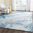 Safavieh Dip Dyed Blue Contemporary Rug - Square 5'