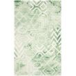 Safavieh Dip Dyed Green Contemporary Rug - 6' x 9'