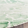 Safavieh Dip Dyed Green Contemporary Rug - Round 5'