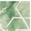 Safavieh Dip Dyed Green Contemporary Rug - Runner 2'3