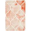 Safavieh Dip Dyed Orange Contemporary Rug - 2' x 3'
