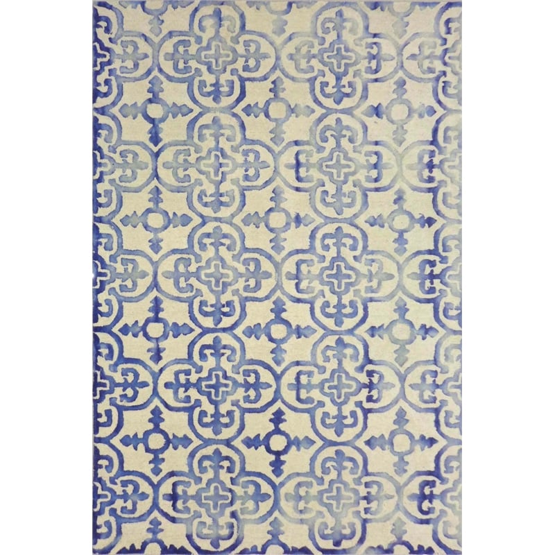 Safavieh Dip Dyed Ivory Contemporary Rug - 5' x 8'