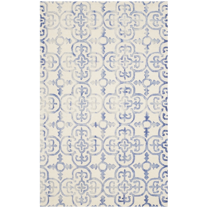 Safavieh Dip Dyed Ivory Contemporary Rug - 6' x 9'