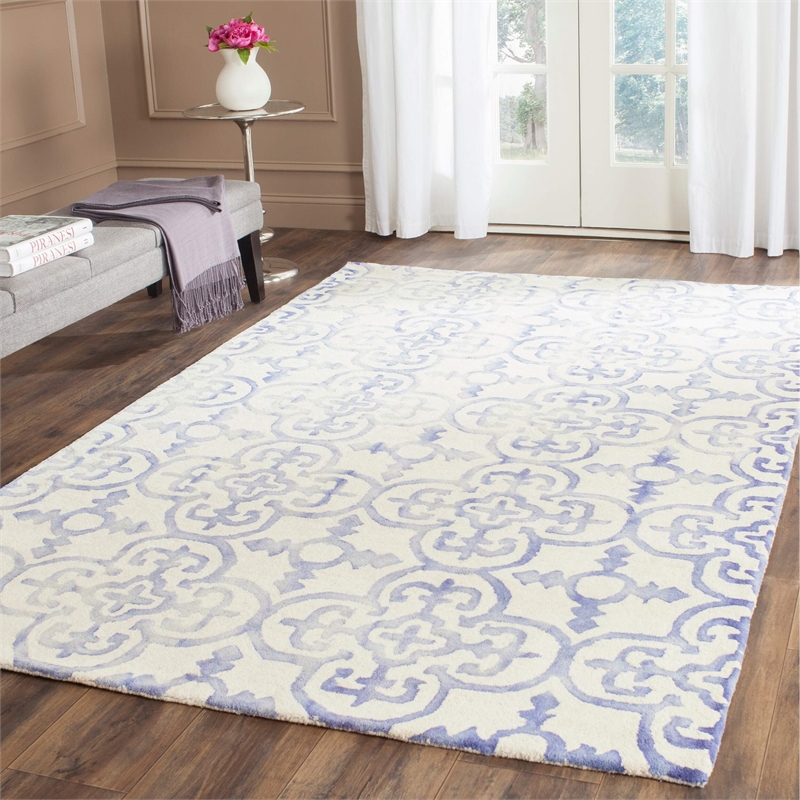 Safavieh Dip Dyed Ivory Contemporary Rug - 9' x 12'