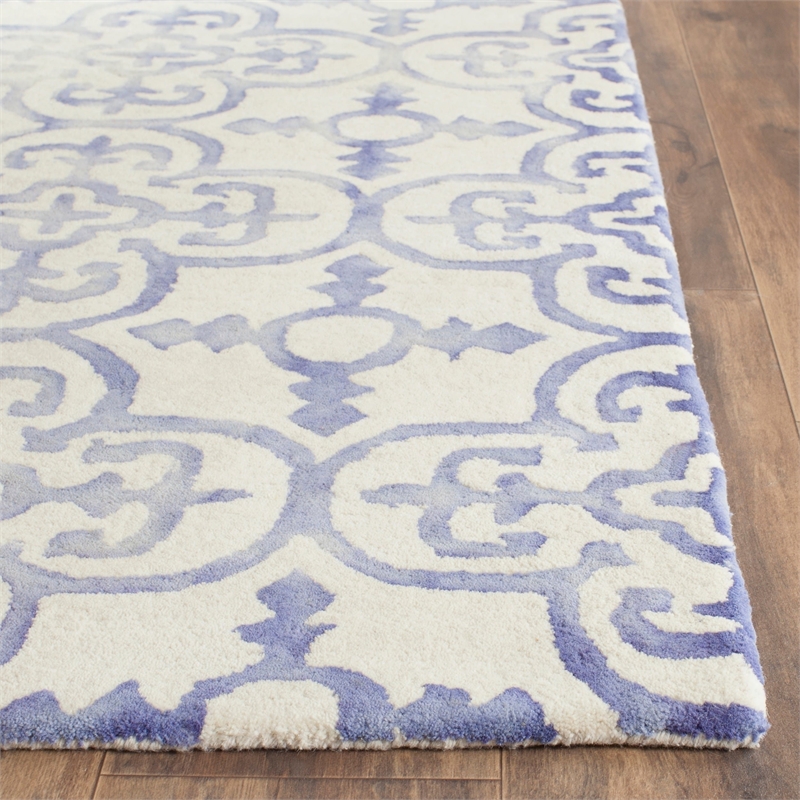 Safavieh Dip Dyed Ivory Contemporary Rug - 9' x 12'