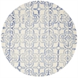Safavieh Dip Dyed Ivory Contemporary Rug - Round 7'