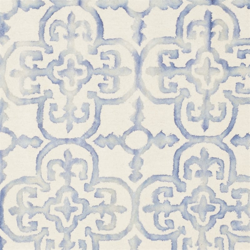 Safavieh Dip Dyed Ivory Contemporary Rug - Round 7'