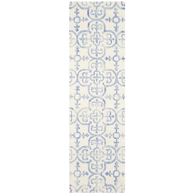 Safavieh Dip Dyed Ivory Contemporary Rug - Runner 2'3