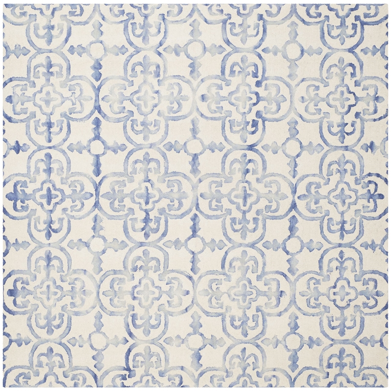Safavieh Dip Dyed Ivory Contemporary Rug - Square 7'