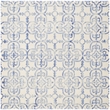 Safavieh Dip Dyed Ivory Contemporary Rug - Square 7'