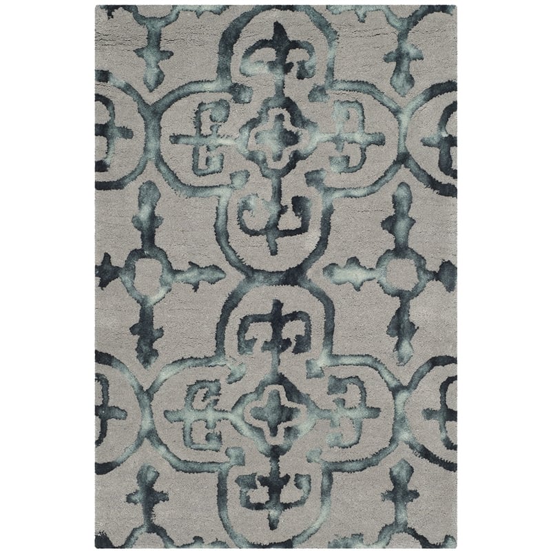 Safavieh Dip Dyed Grey Contemporary Rug - 2' x 3'
