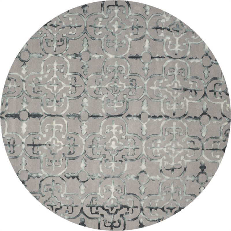Safavieh Dip Dyed Grey Contemporary Rug - 8' x 10'