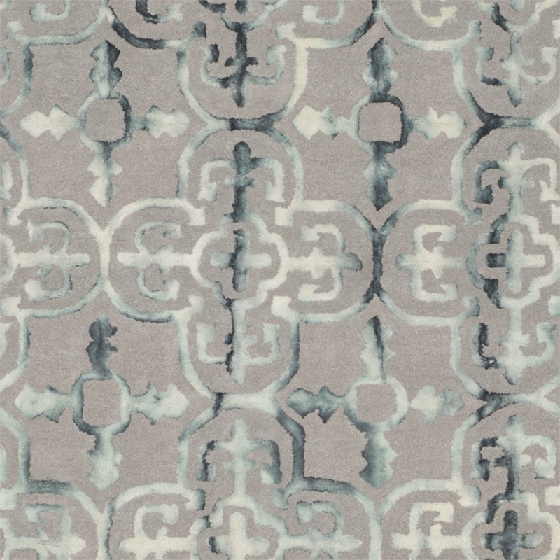Safavieh Dip Dyed Grey Contemporary Rug - 9' x 12'