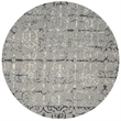 Safavieh Dip Dyed Grey Contemporary Rug - Round 7'