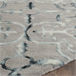 Safavieh Dip Dyed Grey Contemporary Rug - Round 7'