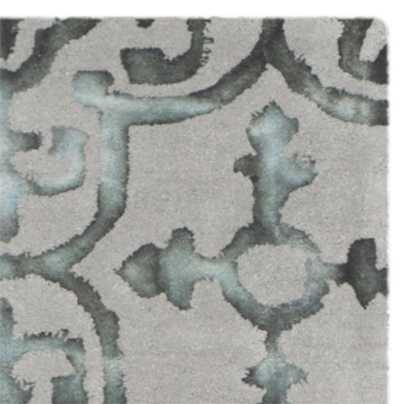 Safavieh Dip Dyed Grey Contemporary Rug - Runner 2'3