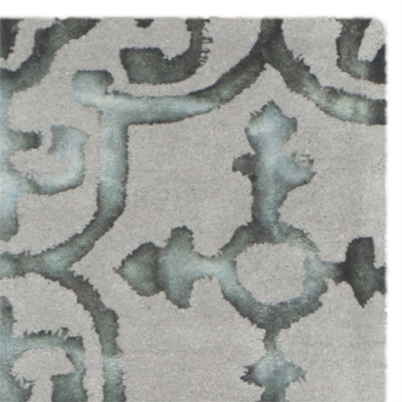Safavieh Dip Dyed Grey Contemporary Rug - Runner 2'3