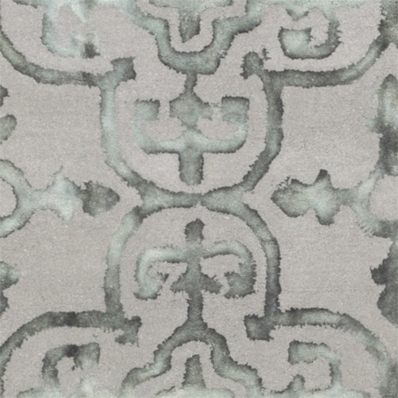 Safavieh Dip Dyed Grey Contemporary Rug - Runner 2'3