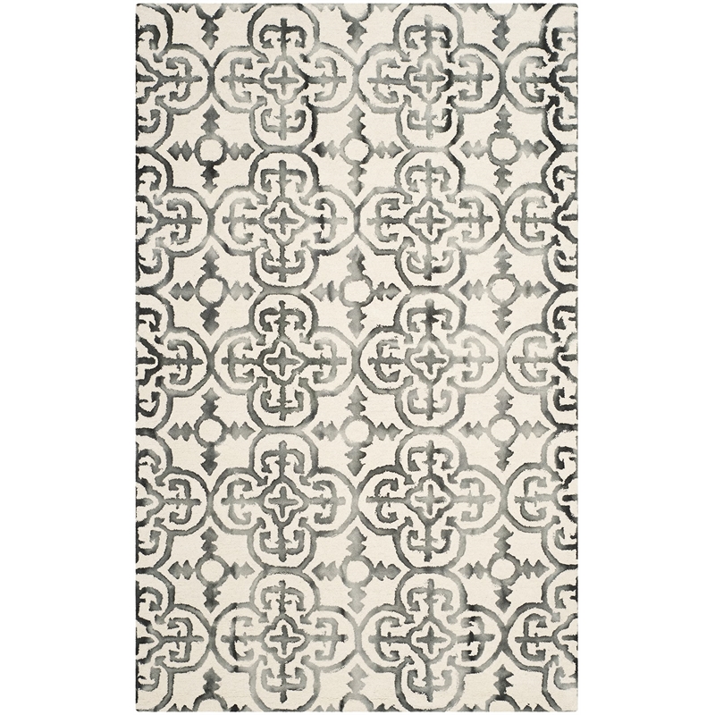 Safavieh Dip Dyed Ivory Contemporary Rug - 5' x 8'