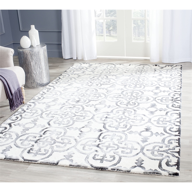 Safavieh Dip Dyed Ivory Contemporary Rug - 9' x 12'