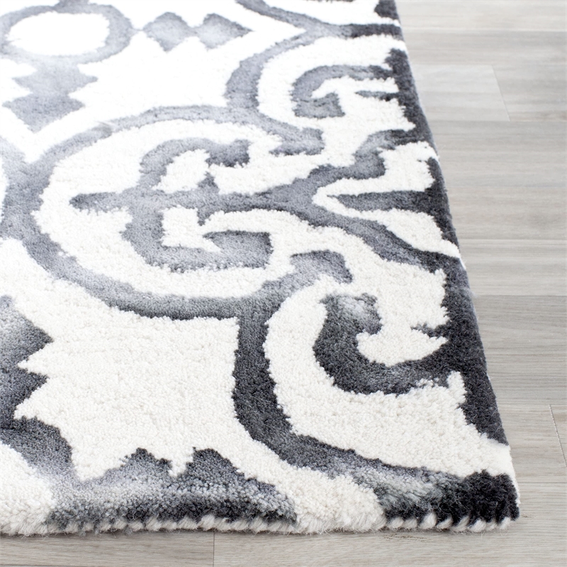 Safavieh Dip Dyed Ivory Contemporary Rug - 9' x 12'