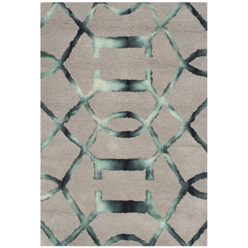 Safavieh Dip Dyed Grey Contemporary Rug - 2' x 3'