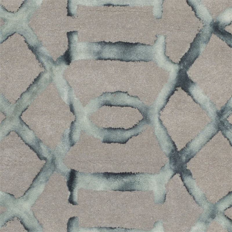 Safavieh Dip Dyed Grey Contemporary Rug - 4' x 6'
