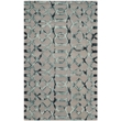 Safavieh Dip Dyed Grey Contemporary Rug - 6' x 9'