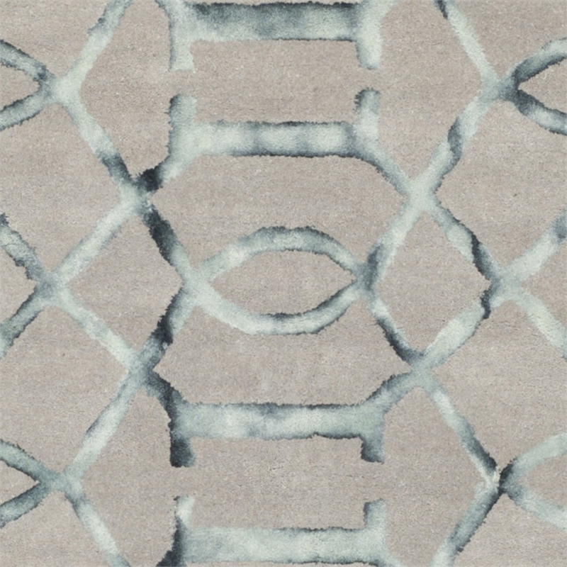 Safavieh Dip Dyed Grey Contemporary Rug - 9' x 12'