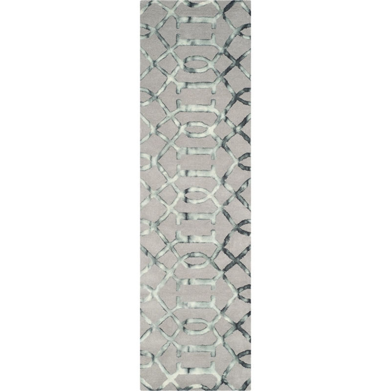 Safavieh Dip Dyed Grey Contemporary Rug - 9' x 12'