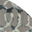 Safavieh Dip Dyed Grey Contemporary Rug - Round 7'