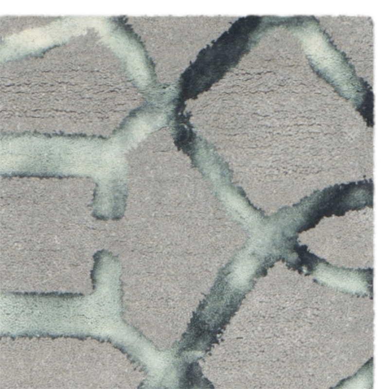 Safavieh Dip Dyed Grey Contemporary Rug - Runner 2'3