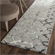 Safavieh Dip Dyed Grey Contemporary Rug - Runner 2'3