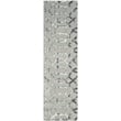 Safavieh Dip Dyed Grey Contemporary Rug - Runner 2'3