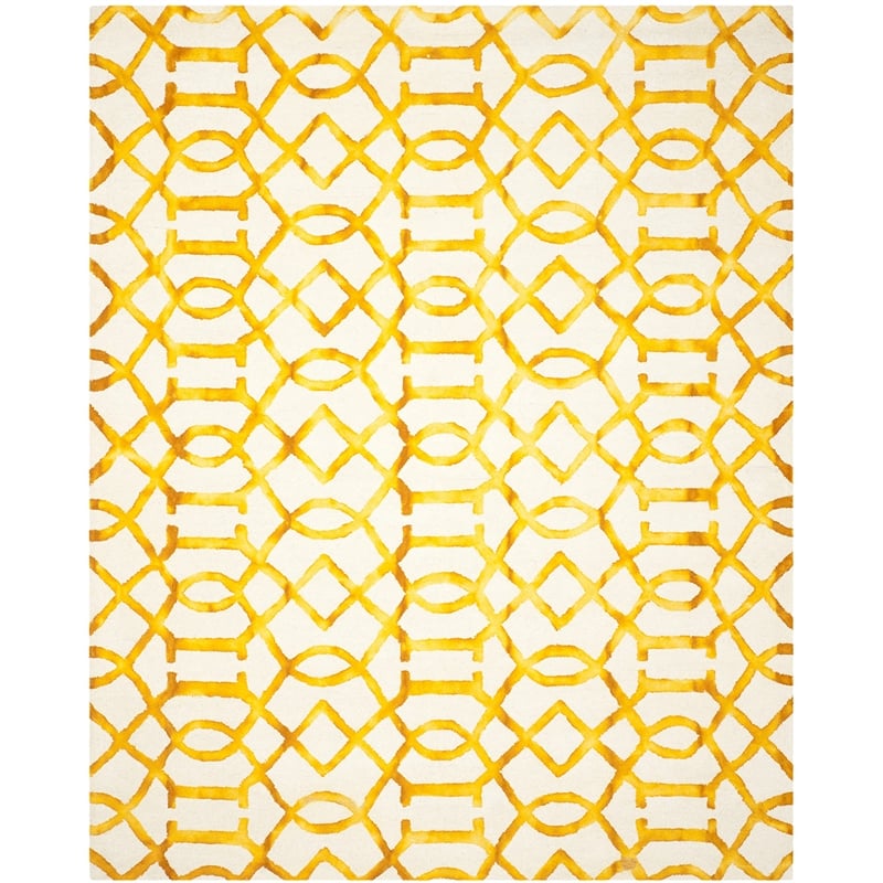 Safavieh Dip Dyed Ivory Contemporary Rug - 8' x 10'