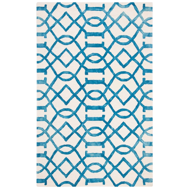 Safavieh Dip Dyed Ivory Contemporary Rug - 6' x 9'