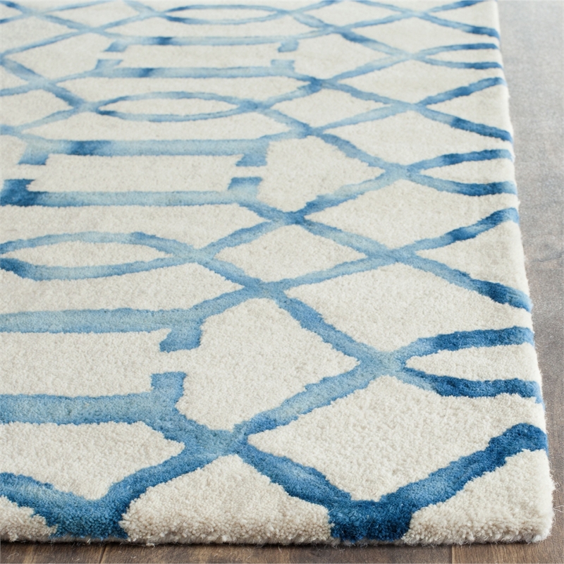 Safavieh Dip Dyed Ivory Contemporary Rug - Runner 2'3