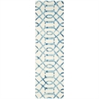Safavieh Dip Dyed Ivory Contemporary Rug - Runner 2'3