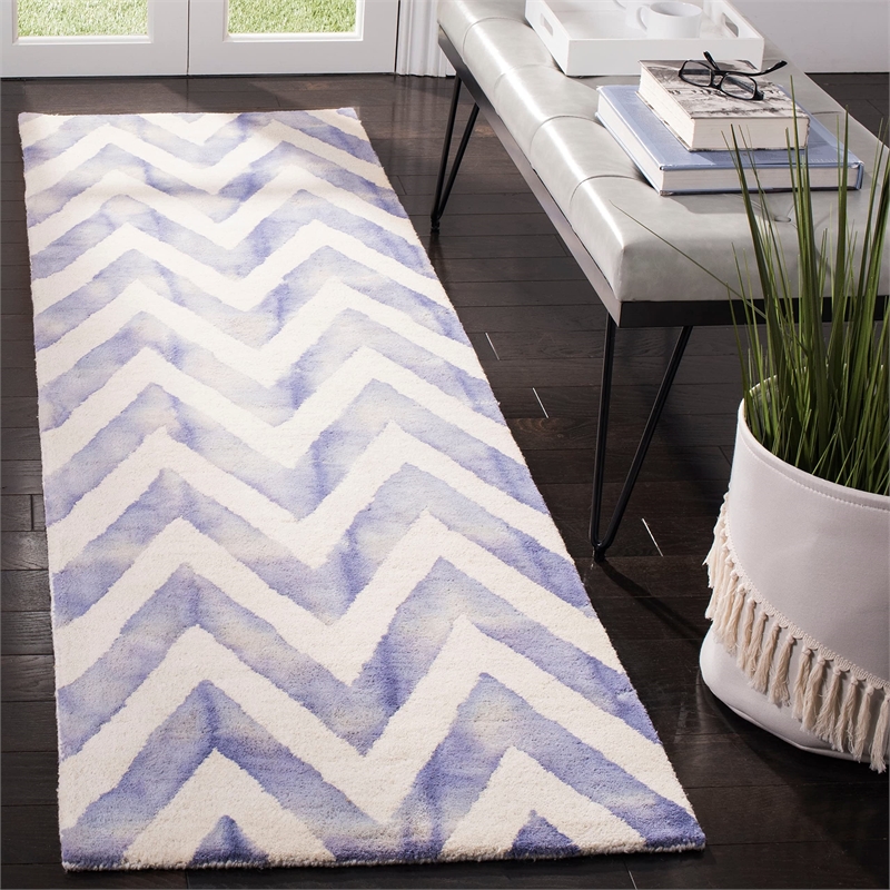 Safavieh Dip Dyed Ivory Contemporary Rug - 9' x 12'