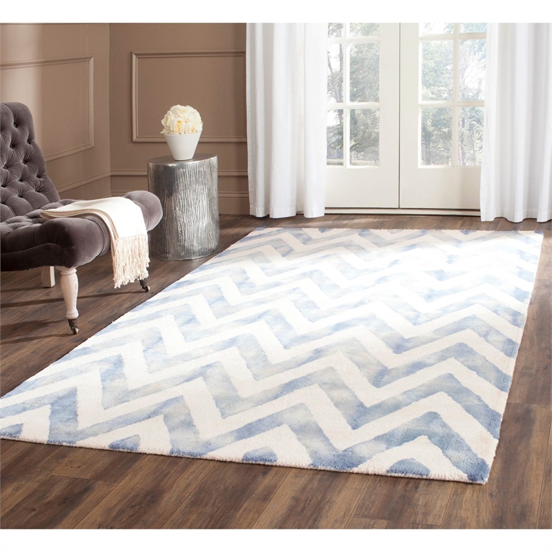 Safavieh Dip Dyed Ivory Contemporary Rug - Square 7'