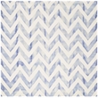 Safavieh Dip Dyed Ivory Contemporary Rug - Square 7'