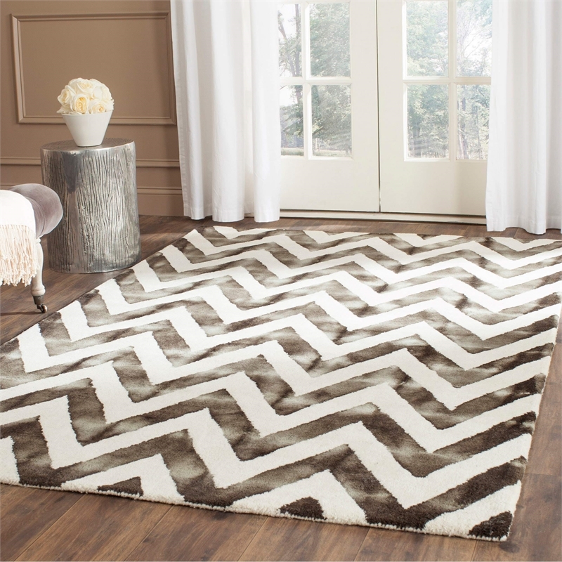 Safavieh Dip Dyed Ivory Contemporary Rug - 8' x 10'