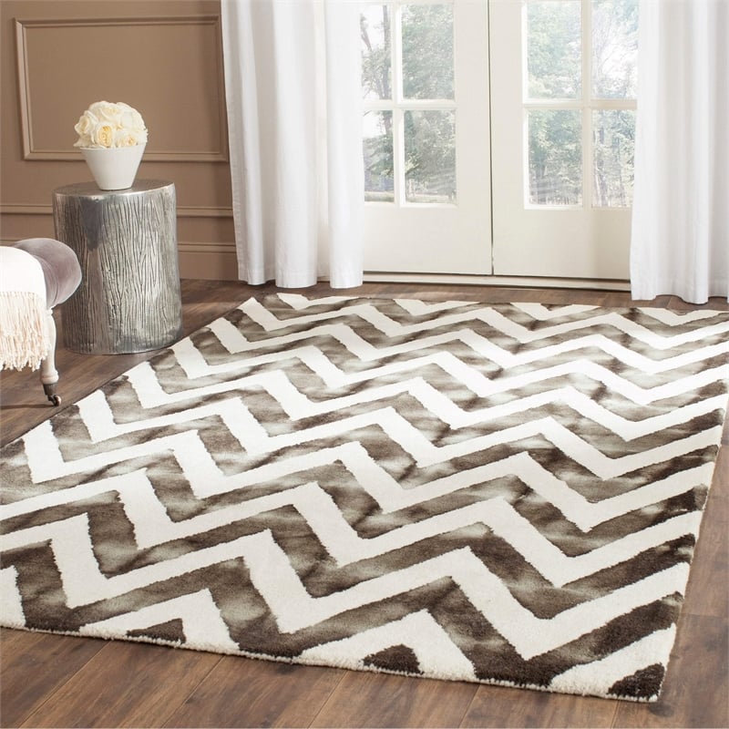 Safavieh Dip Dyed Ivory Contemporary Rug - 9' x 12'