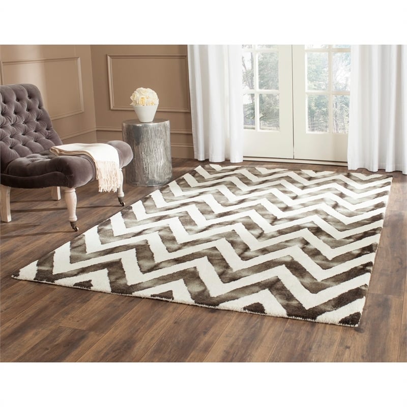 Safavieh Dip Dyed Ivory Contemporary Rug - 9' x 12'