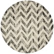 Safavieh Dip Dyed Ivory Contemporary Rug - Round 7'
