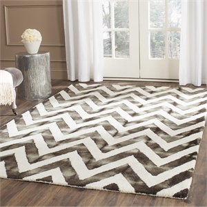 Safavieh Dip Dyed Ivory Contemporary Rug - Square 7'