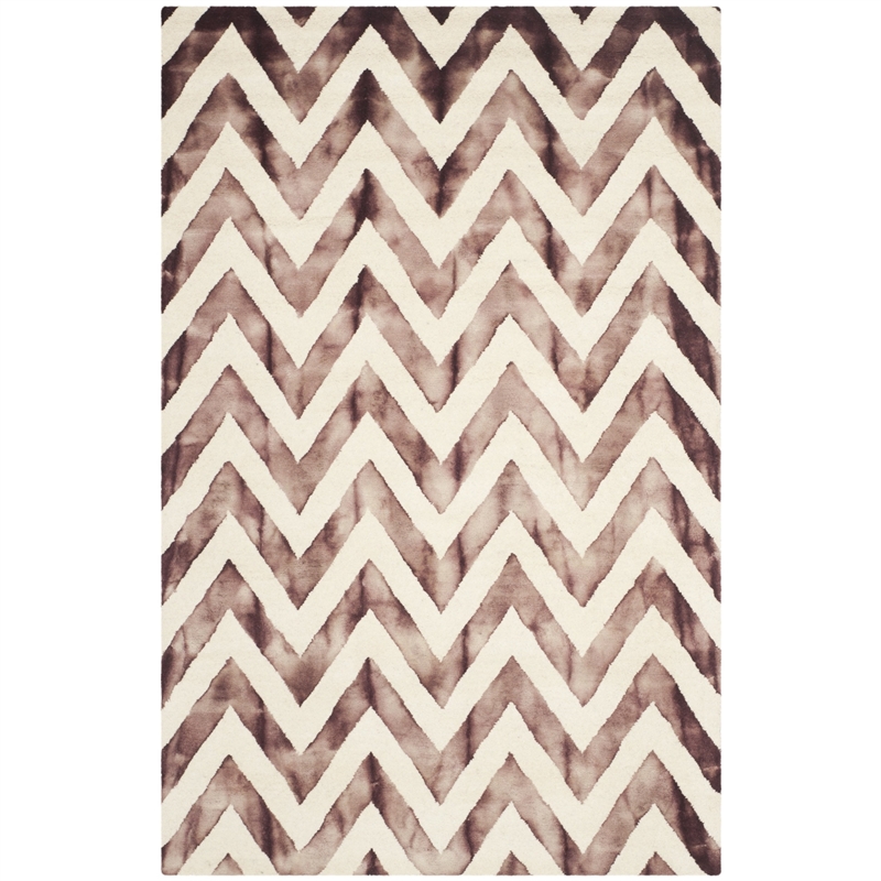 Safavieh Dip Dyed Ivory Contemporary Rug - 6' x 9'