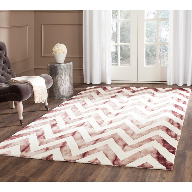 Safavieh Dip Dyed Ivory Contemporary Rug - 8' x 10'