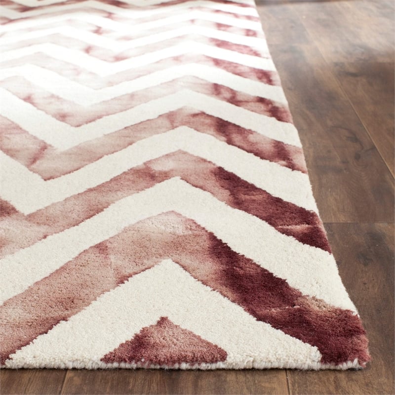 Safavieh Dip Dyed Ivory Contemporary Rug - 9' x 12'