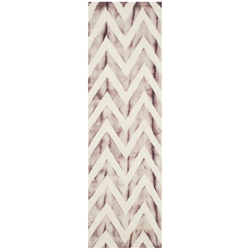Safavieh Dip Dyed Ivory Contemporary Rug - Runner 2'3
